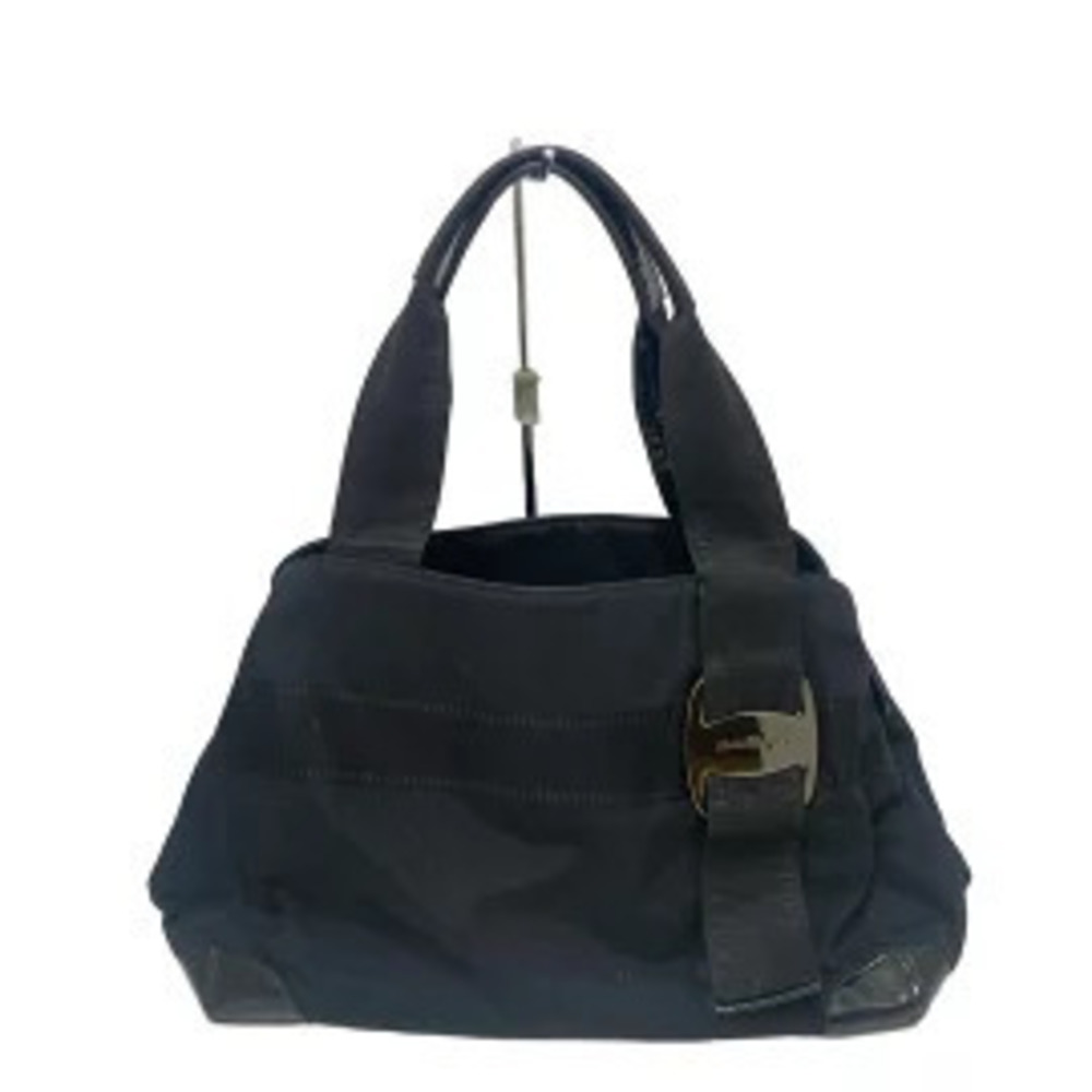 Salvatore Ferragamo Salvatore Vara Handbag Black Leather